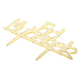 Taarttopper Eid Mubarak - goud (1 stuks) (D)